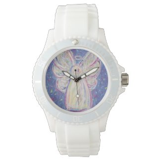 Starry Night Guardian Angel Custom Watch Design