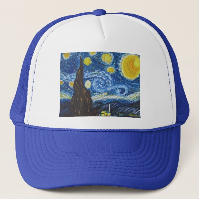 Starry Night  Hat (Front)