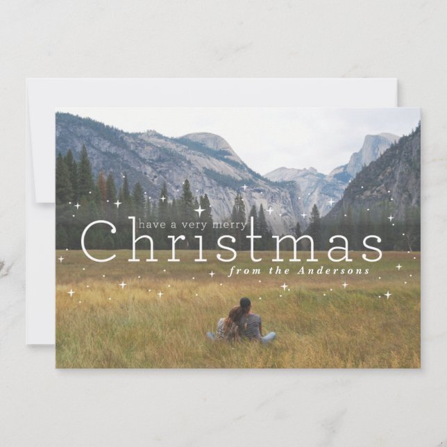 starry night holiday card (Front)