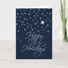 Starry Night Holiday Card