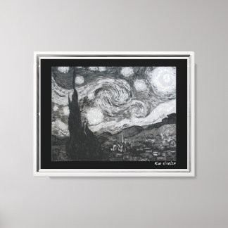 Starry Night I Vincent Van Gogh Canvas Print