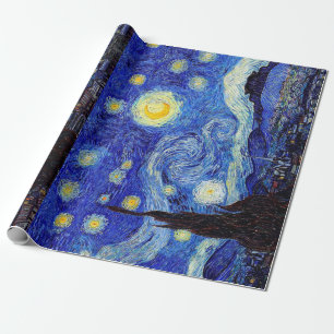 Starry Night Inspired Van Gogh Classic Products Wrapping Paper