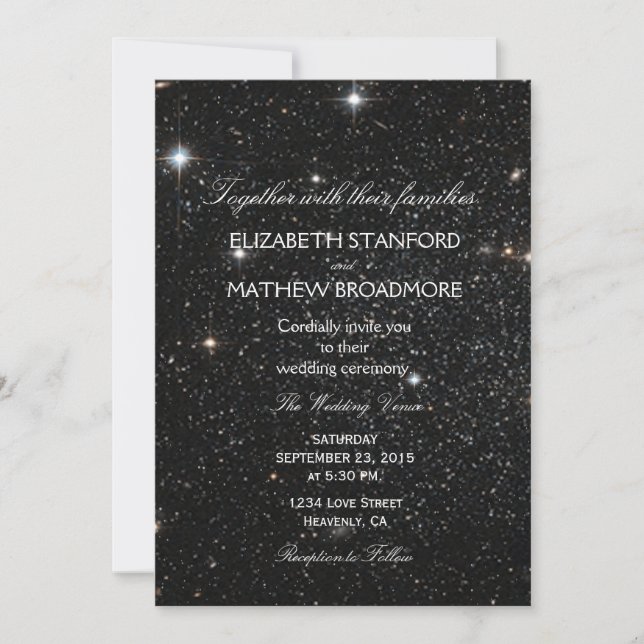 Starry Night Invitation (Front)