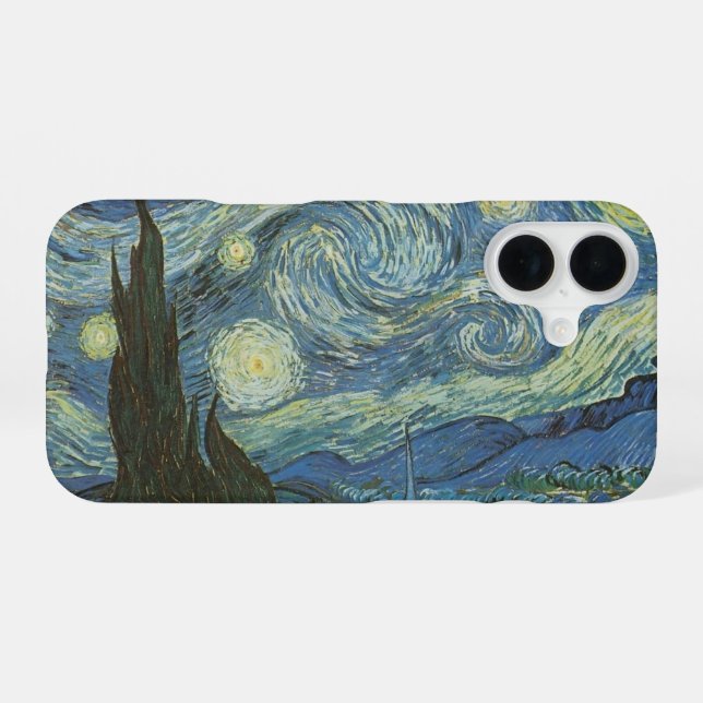Starry Night iPhone Case (Back Horizontal)