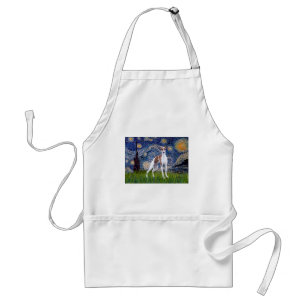 Starry Night - Italian Greyhound 7 Adult Apron
