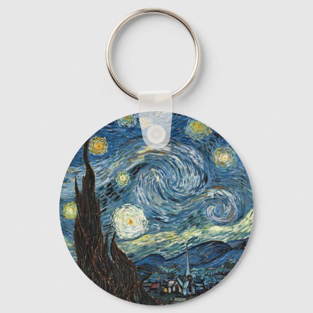 Starry Night Keychain (Front)