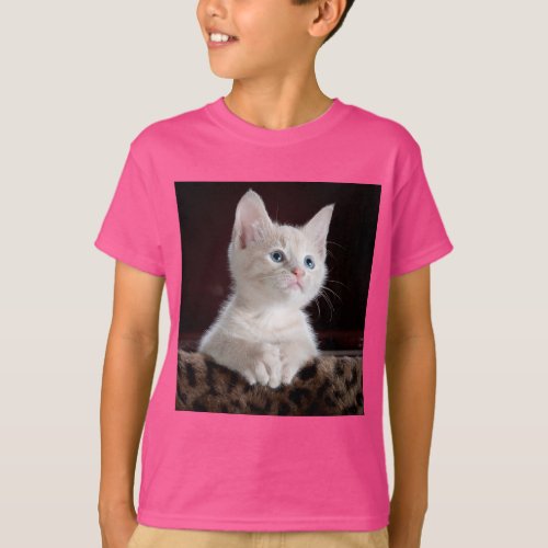 Starry Night Kitty Charm T_Shirt