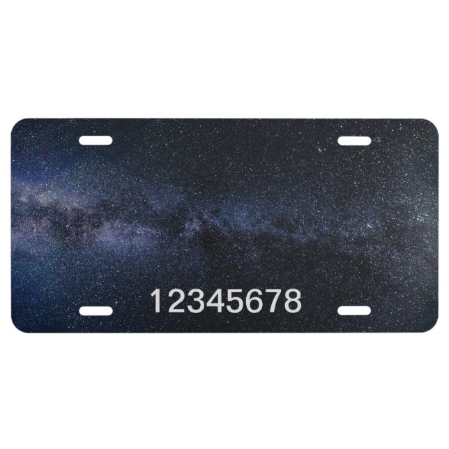 Starry Night License Plate (Front)