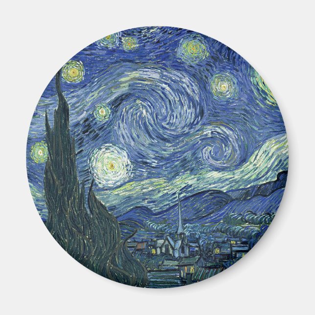 Starry Night Magnet (Front)
