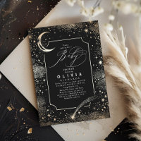 Starry Night Moon Mystical Celestial Baby Shower