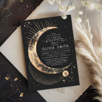 Starry Night Moon Mystical Celestial Birthday