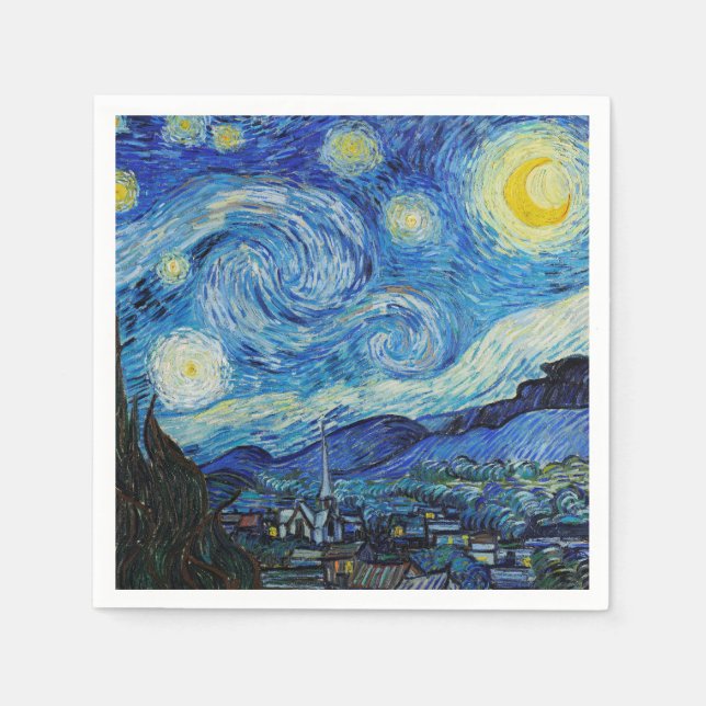 Starry Night Napkins (Front)