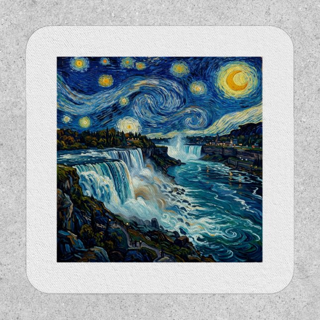 Starry Night Niagara Falls Patch (Front)