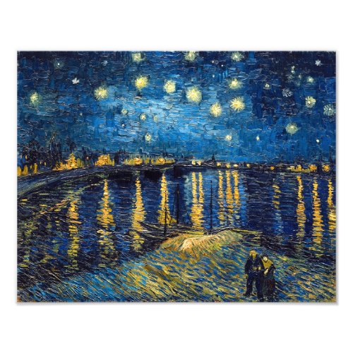Starry Night on the Rhone  Van Gogh  Photo Print