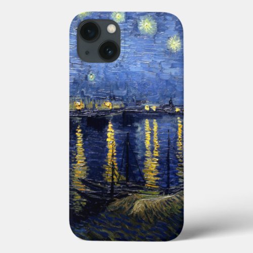 Starry Night Over Rhone iPhone 13 Case