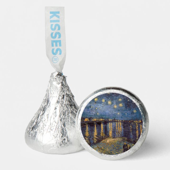 Starry Night Over Rhone River by Vincent Van Gogh Hershey®'s Kisses® (Front)