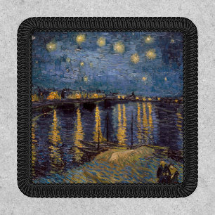 Starry Night Over Rhone River by Vincent Van Gogh Patch