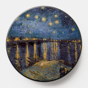 Starry Night Over Rhone River by Vincent Van Gogh PopSocket