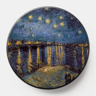 Starry Night Over Rhone River by Vincent Van Gogh PopSocket