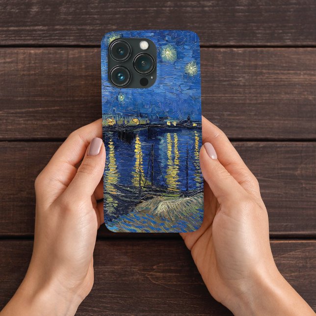 Starry Night over Rhone Vincent van Gogh Case-Mate iPhone Case (Creator Uploaded)