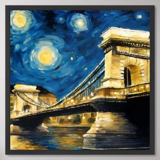 Starry Night Over the Danube