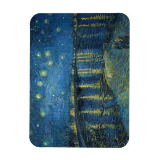 Starry Night Over the Rhone (1888) Vincent van Gog Magnet