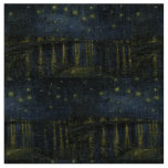Starry Night Over the Rhone by Van Gogh Fabric