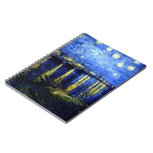 Starry Night over the Rhone by van Gogh Notebook