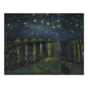 Starry Night Over the Rhone by Van Gogh Photo Print