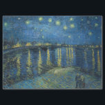 Starry Night Over the Rhone by Van Gogh Tissue Paper<br><div class="desc">Vincent Van Gogh - Masters of Art Series</div>