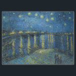 Starry Night Over the Rhone by Van Gogh Tissue Paper<br><div class="desc">Vincent Van Gogh - Masters of Art Series</div>