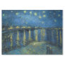 Starry Night Over the Rhone by Van Gogh Tissue Paper
