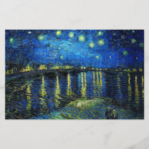 Starry Night Over the Rhone by Vincent Van Gogh