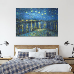 Starry Night Over the Rhone by Vincent van Gogh Canvas Print
