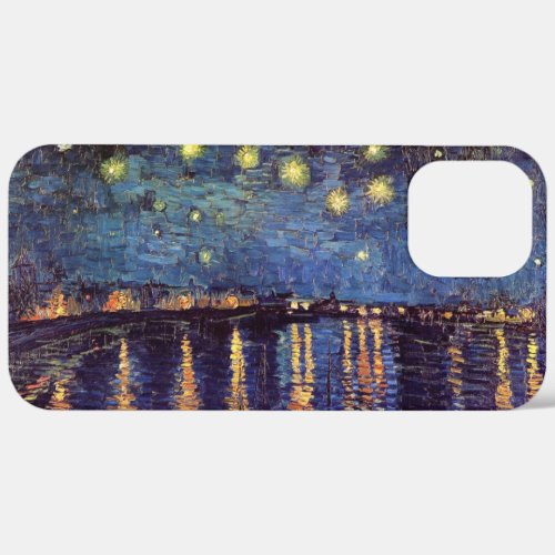 Starry Night Over the Rhone by Vincent van Gogh iPhone 12 Pro Max Case