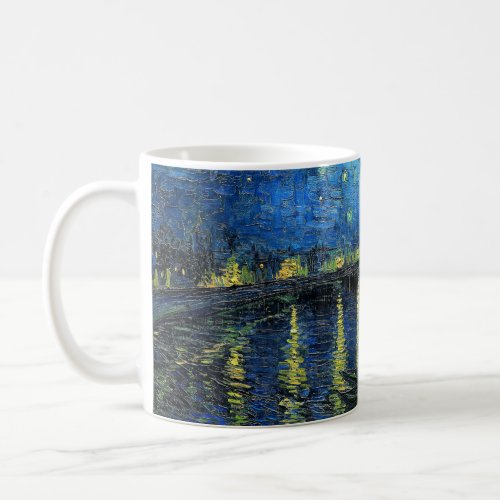 Starry Night Over the Rhone by Vincent Van Gogh Coffee Mug