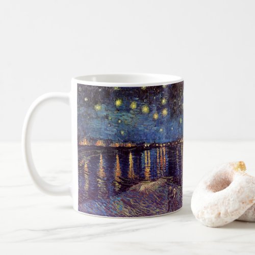 Starry Night Over the Rhone by Vincent van Gogh Coffee Mug