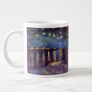 Starry Night Over the Rhone by Vincent van Gogh Giant Coffee Mug