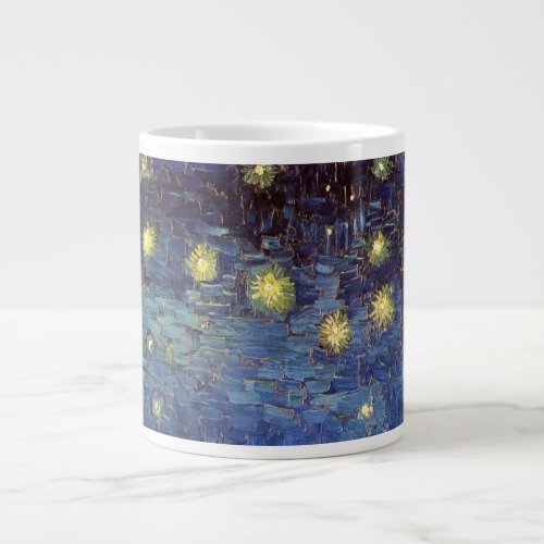 Starry Night Over the Rhone by Vincent van Gogh Giant Coffee Mug