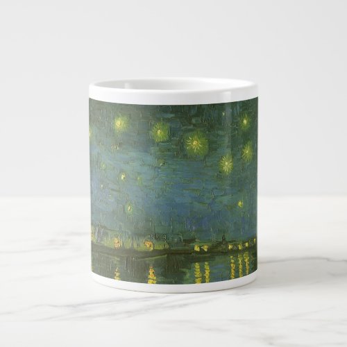 Starry Night Over the Rhone by Vincent van Gogh Large Coffee Mug