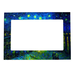 Starry Night Over the Rhone by Vincent Van Gogh Magnetic Frame
