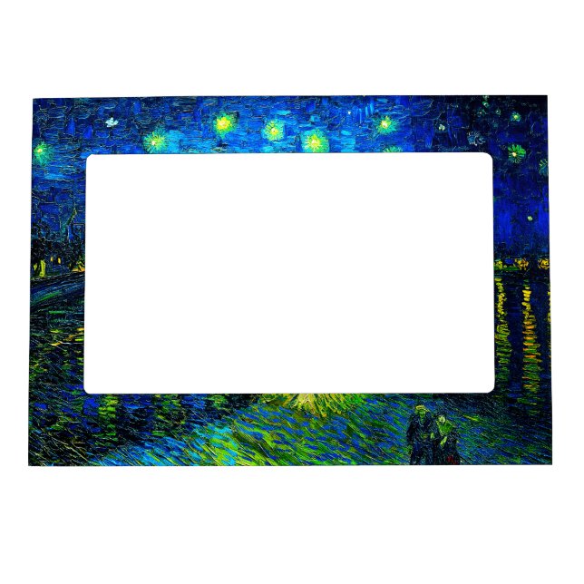 Starry Night Over the Rhone by Vincent Van Gogh Magnetic Frame (Front)