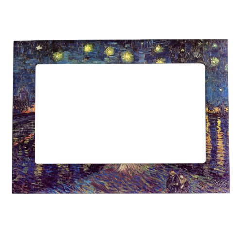 Starry Night Over the Rhone by Vincent van Gogh Magnetic Frame
