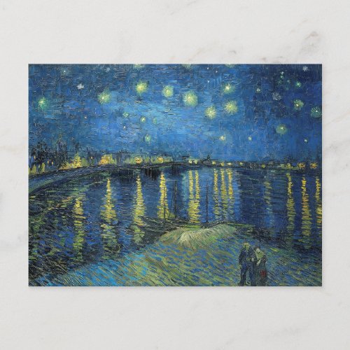 Starry Night over the Rhone by Vincent van Gogh Postcard
