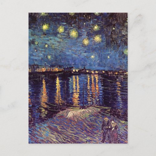 Starry Night Over the Rhone by Vincent van Gogh Postcard