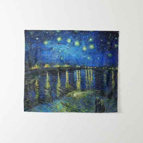 Starry Night Over the Rhone by Vincent Van Gogh Tapestry
