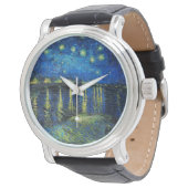 Starry Night Over the Rhone by Vincent Van Gogh Watch (Angled)