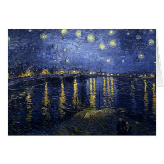 Starry Night Over The Rhone Cards