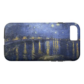 Starry Night Over The Rhône Iphone 8/7 Case by vintage_gift_shop at Zazzle