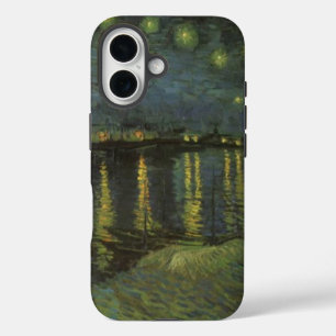 Starry Night Over the Rhone iPhone 16 Case